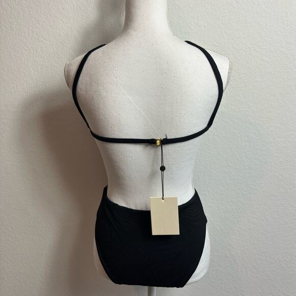 FELLA SWIM SABATH ONE-PIECE BLACK WOMEN SWIMSUIT MEDIUM BRAND NEW WITH TAGS - Picture 6 of 6